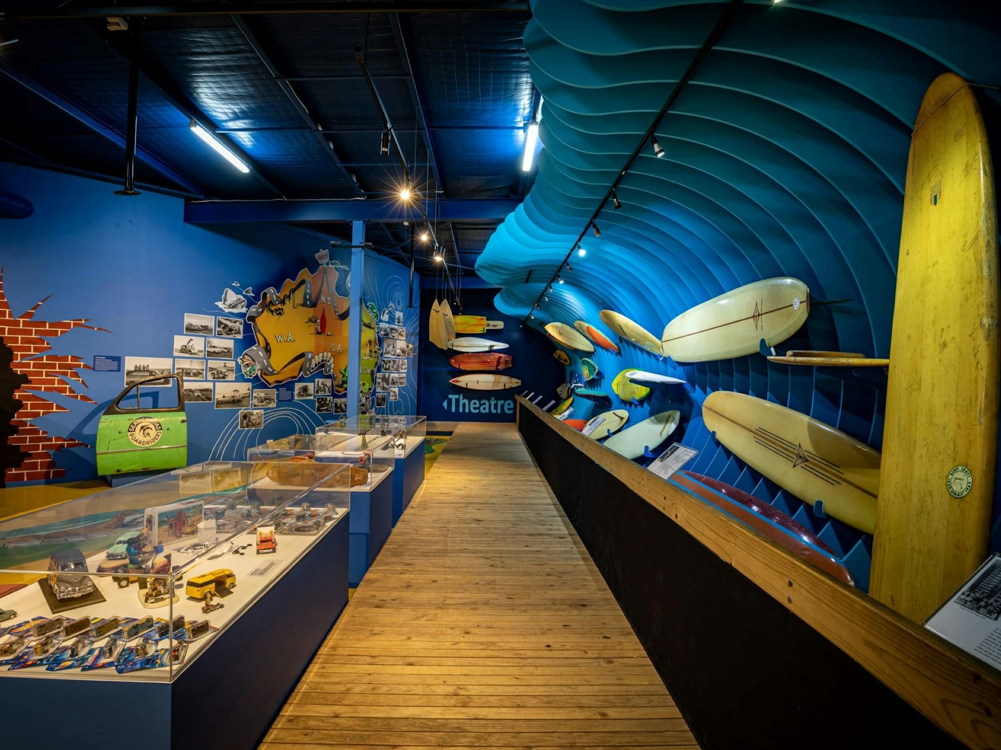 Surfboards, historic photos and more