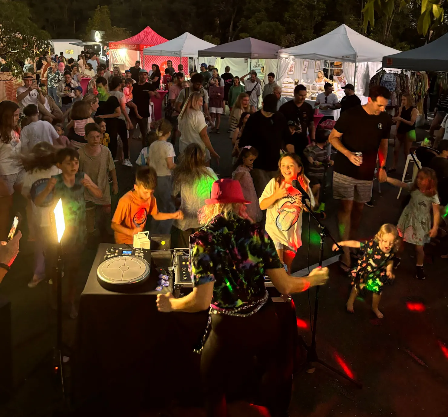 DJ Soul Fusion at Maroochydore Moonlight Markets