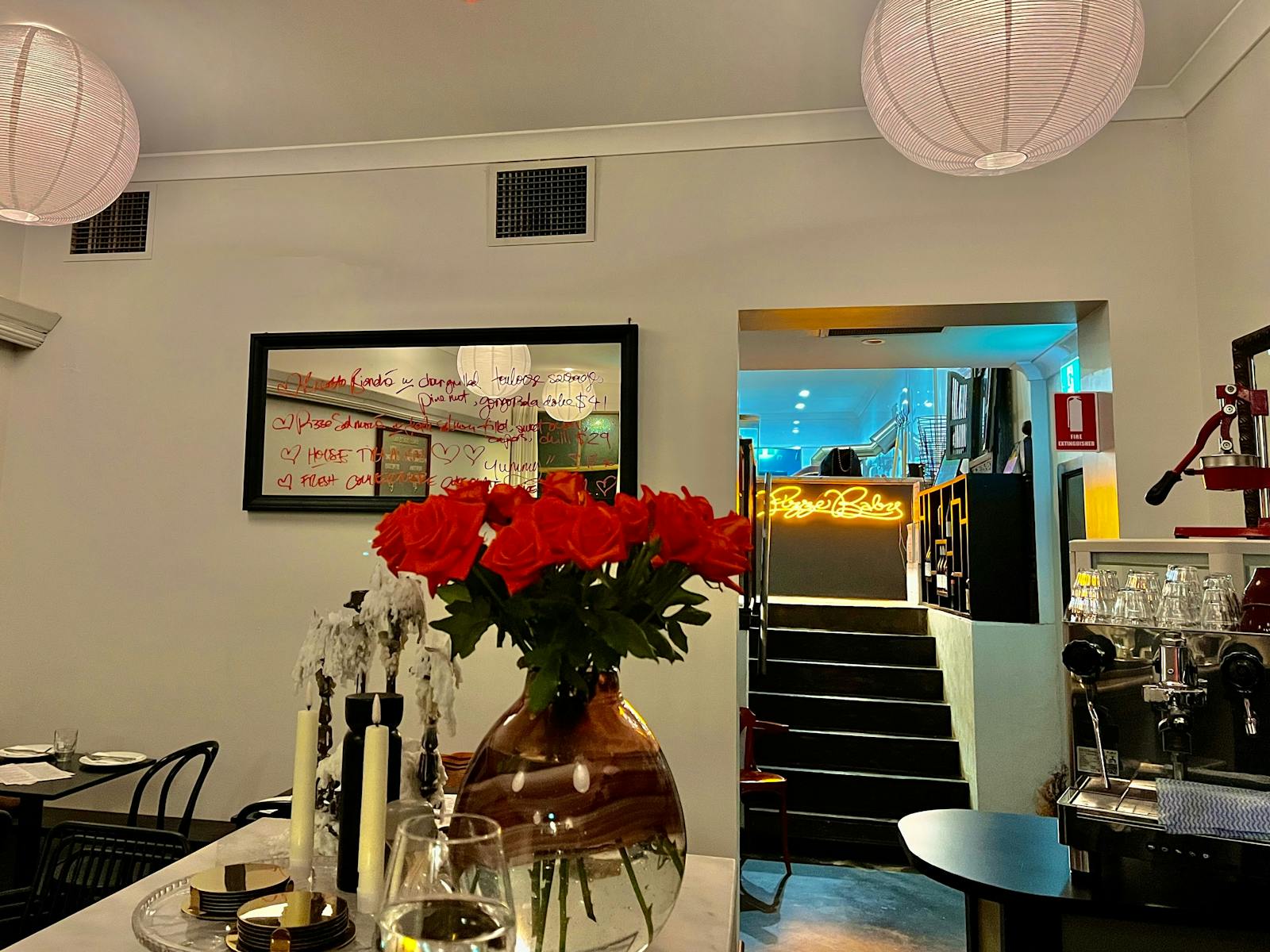 Fresh roses, we love roses.