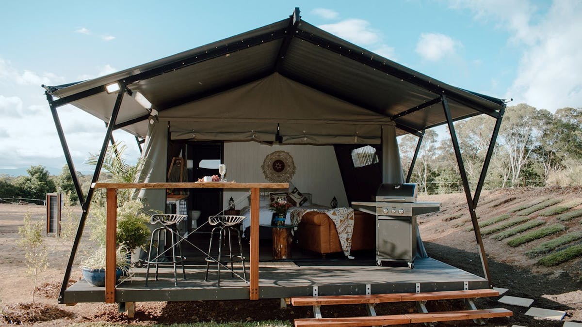 Unique Luxury Glamping Tent surround by nature, close to everything on the Atherton tablelands