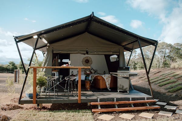 Unique Luxury Glamping Tent surround by nature, close to everything on the Atherton tablelands