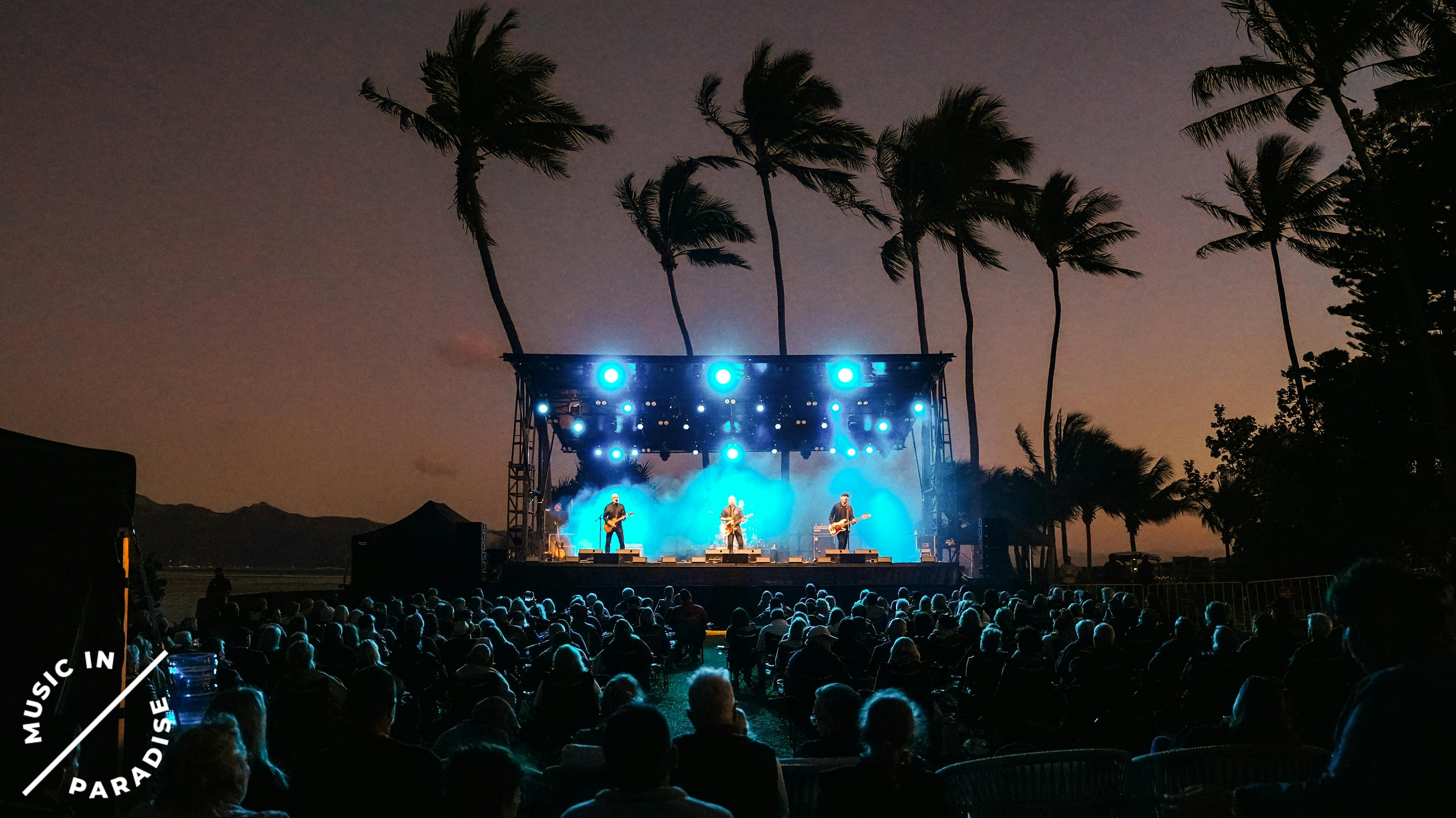 MIP stage at night