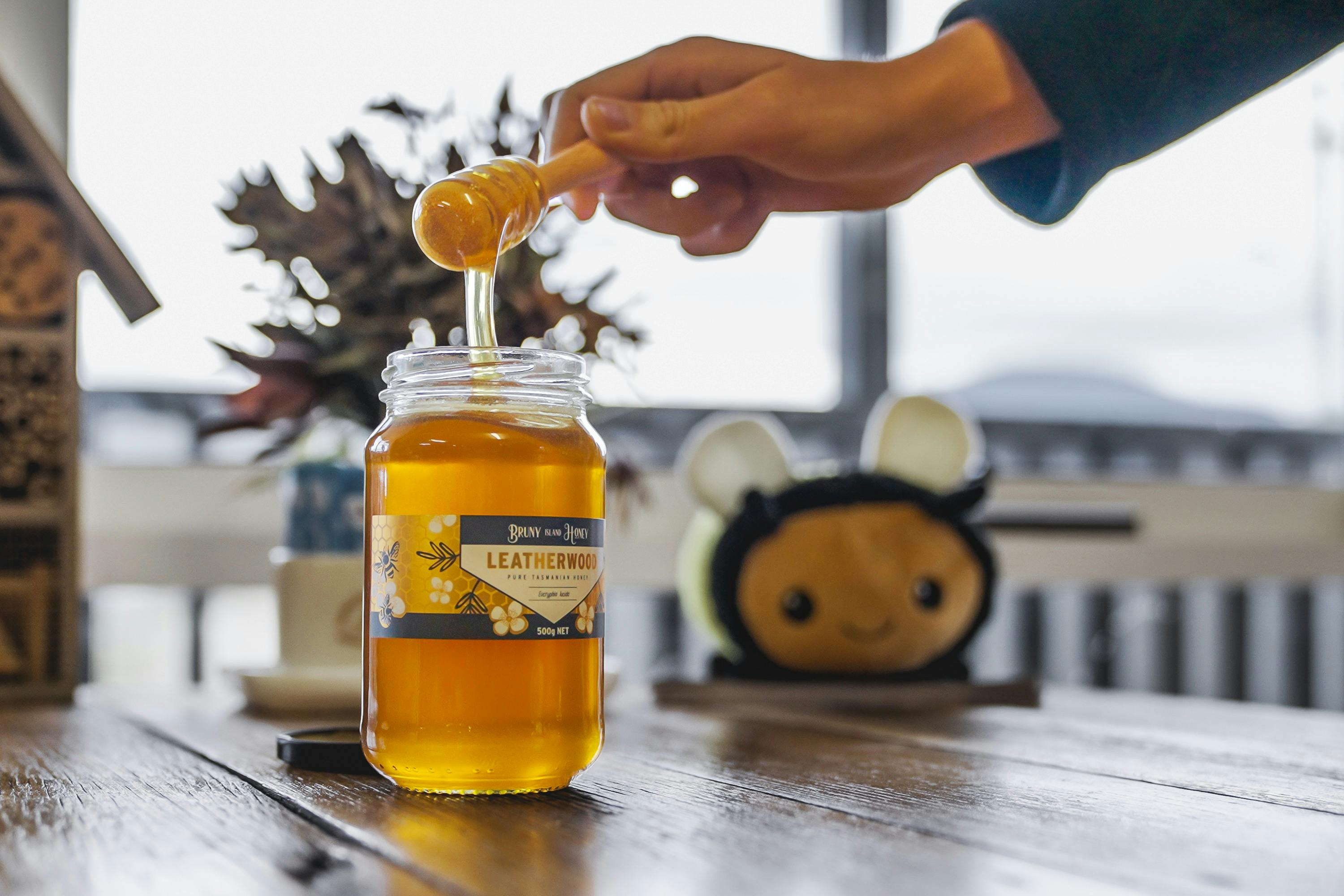 Honey tastings at The Honey Pot
