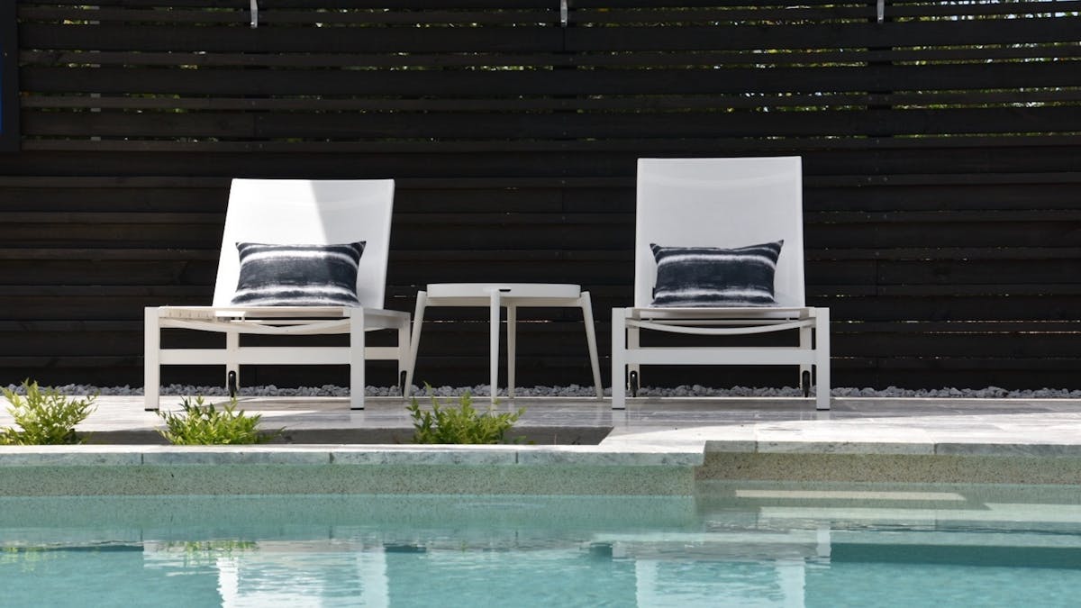 Relax around the pool