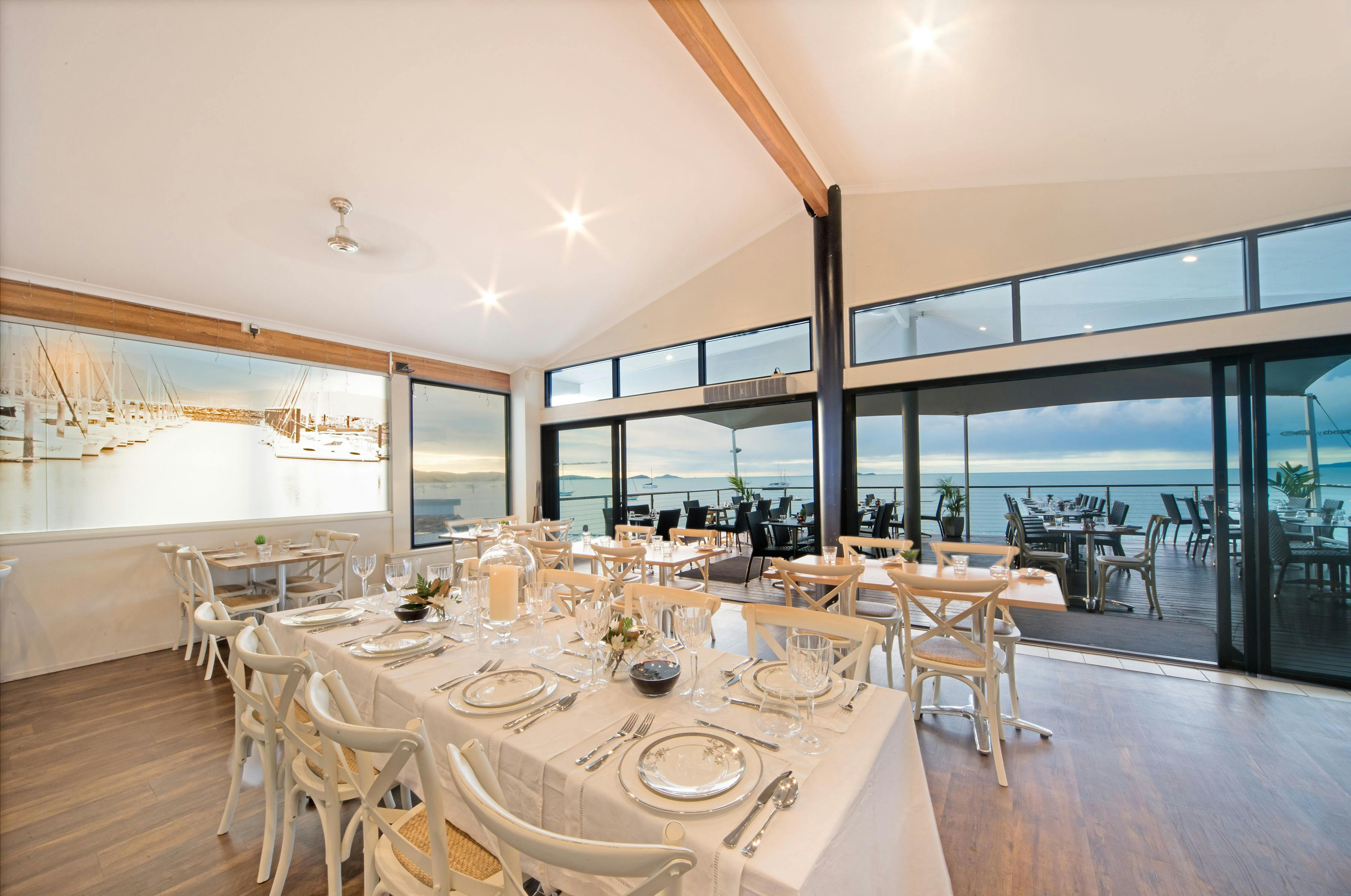 Inside function space, upper deck, Sorrento Restaurant & Bar