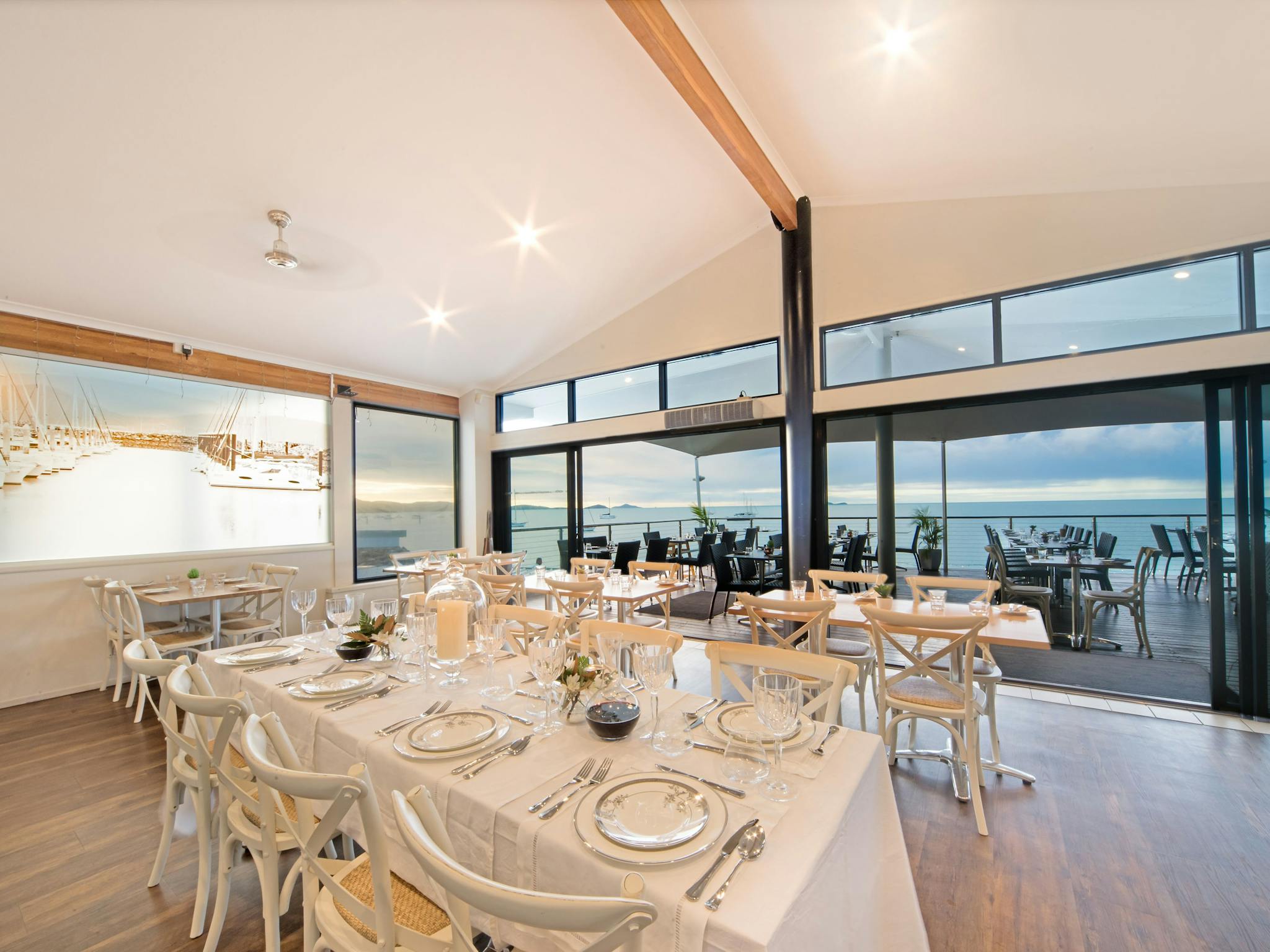 Inside function space, upper deck, Sorrento Restaurant & Bar Inside function space, upper deck, Sorrento Restaurant & Bar