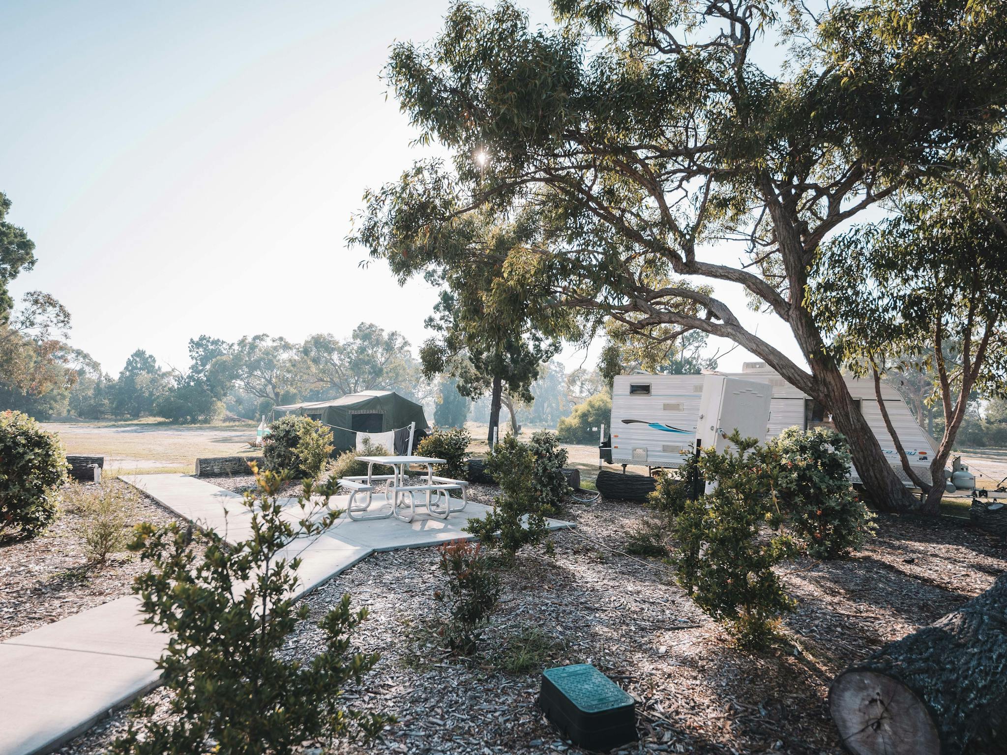 Unpowered camping Unpowered camping