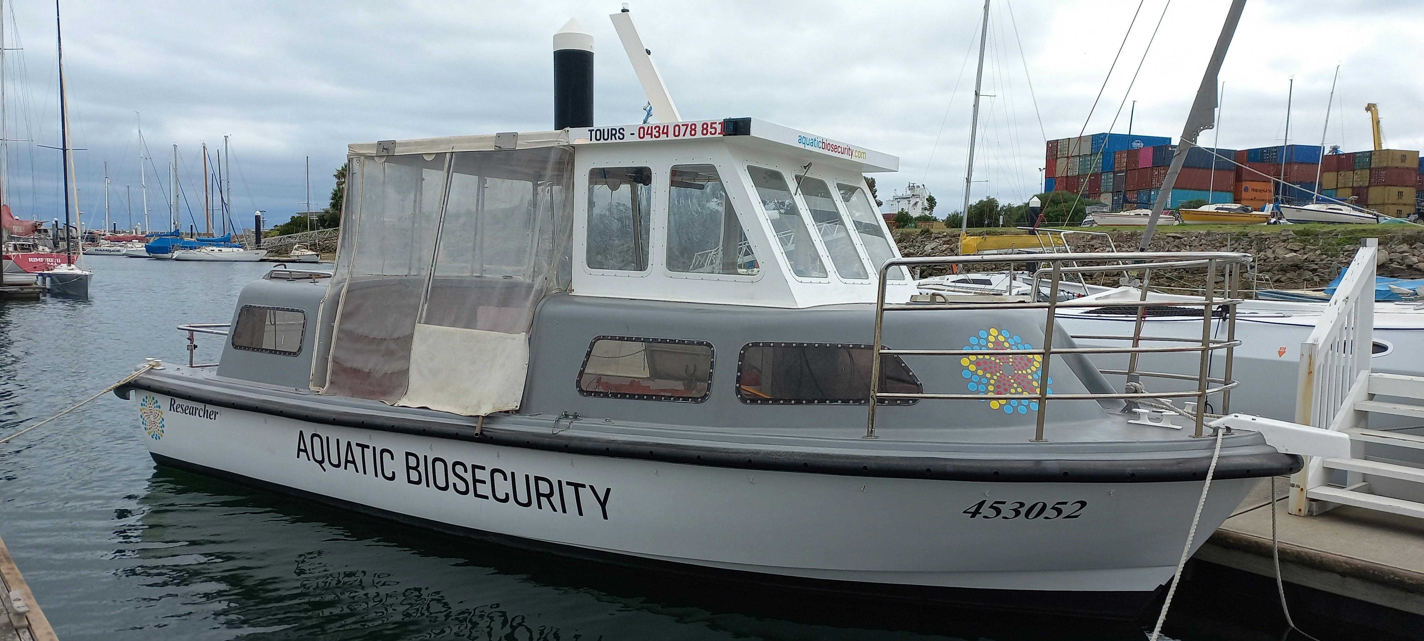 Marine Biology for a Day on Electric Penguin (Operated by Aquatic Biosecurity Pty Ltd)