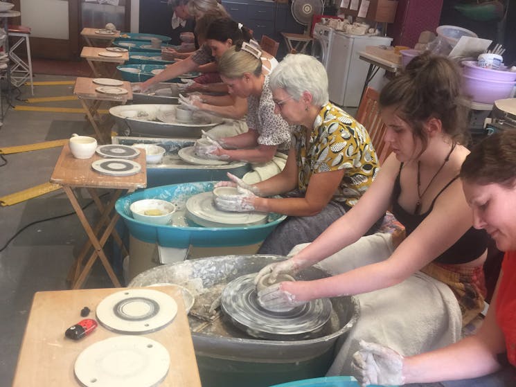 pottery party