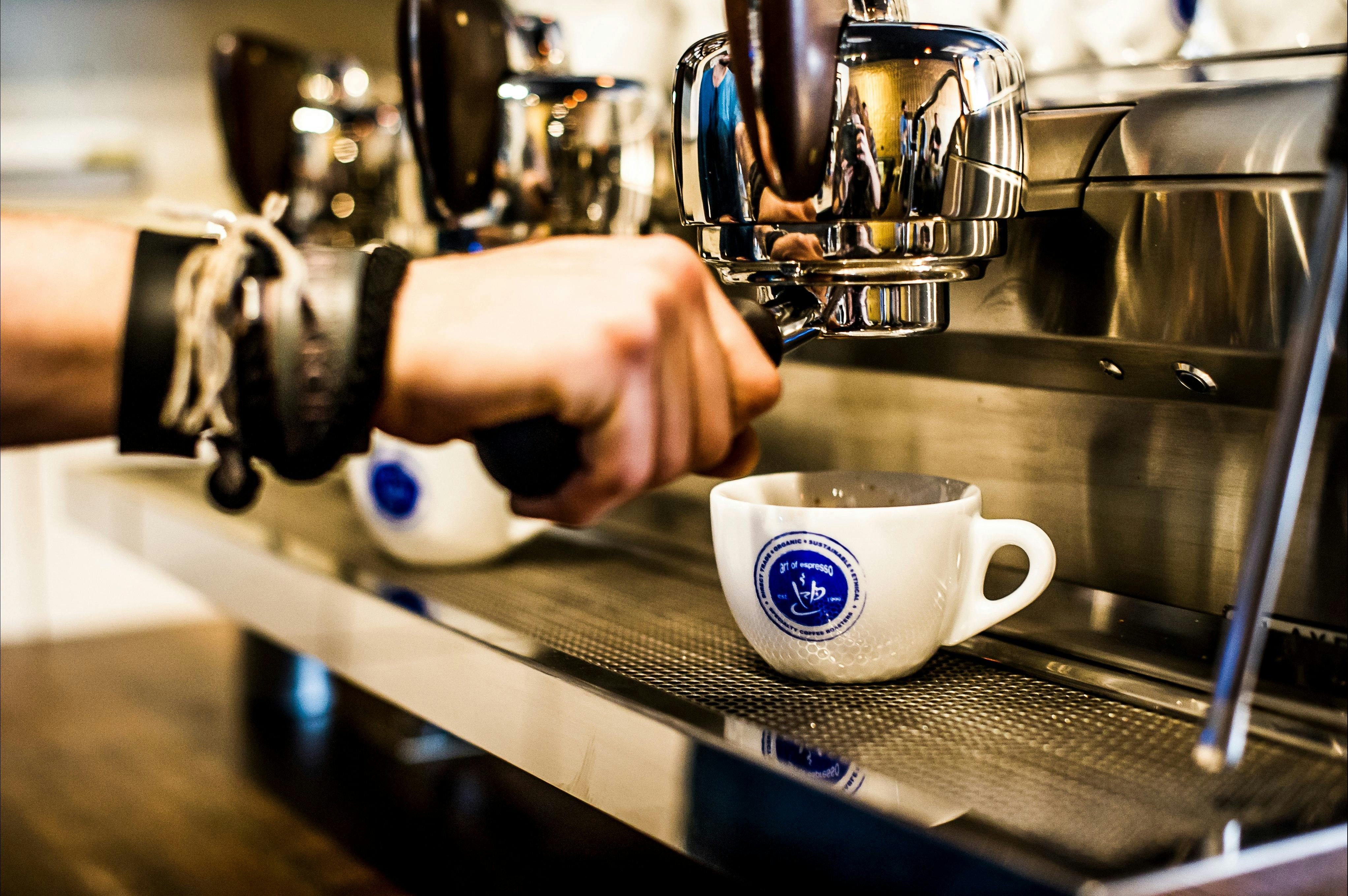 City sophistication at Art of Espresso in Young