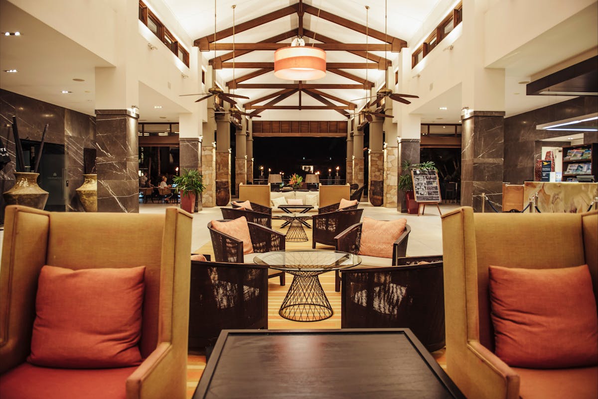 Resort lobby at Pullman Port Douglas Sea Temple Resort and Spa