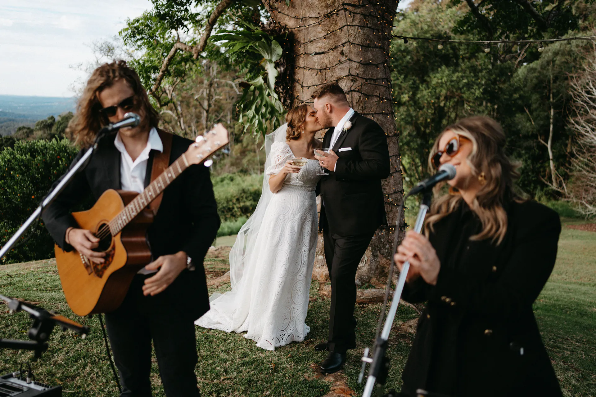 Queensland music duo wedding band DJ