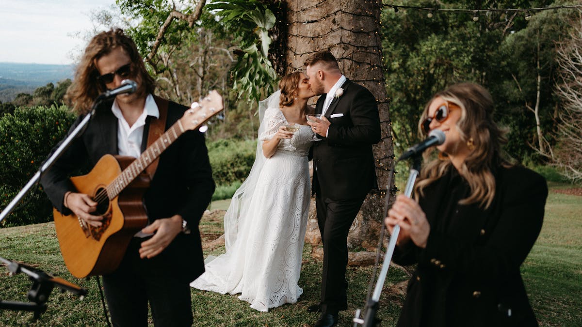Queensland music duo wedding band DJ