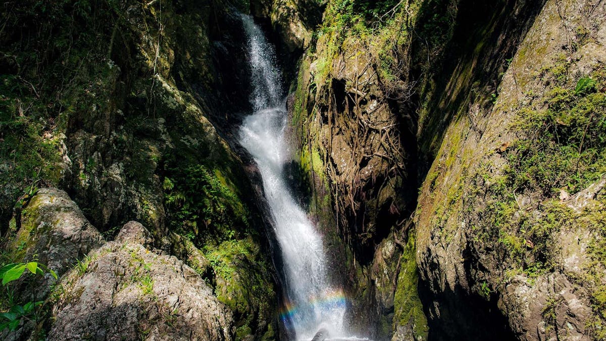 Image of Fairy Falls at Crystal Cascades