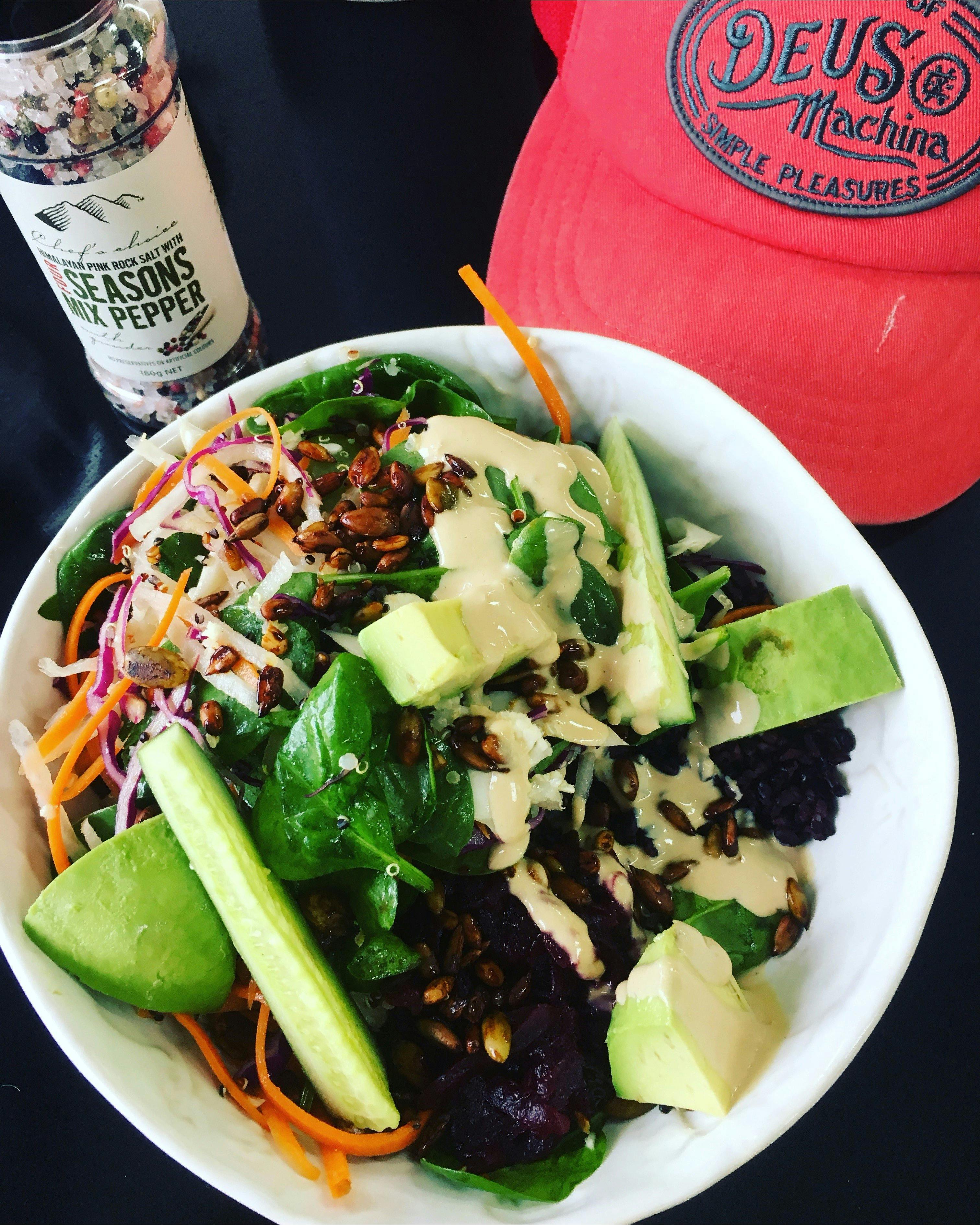 S and AJ Young Cafe Buddha Bowl