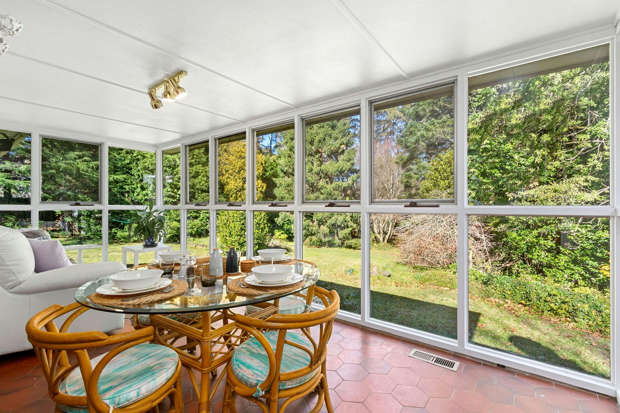Sunroom dining