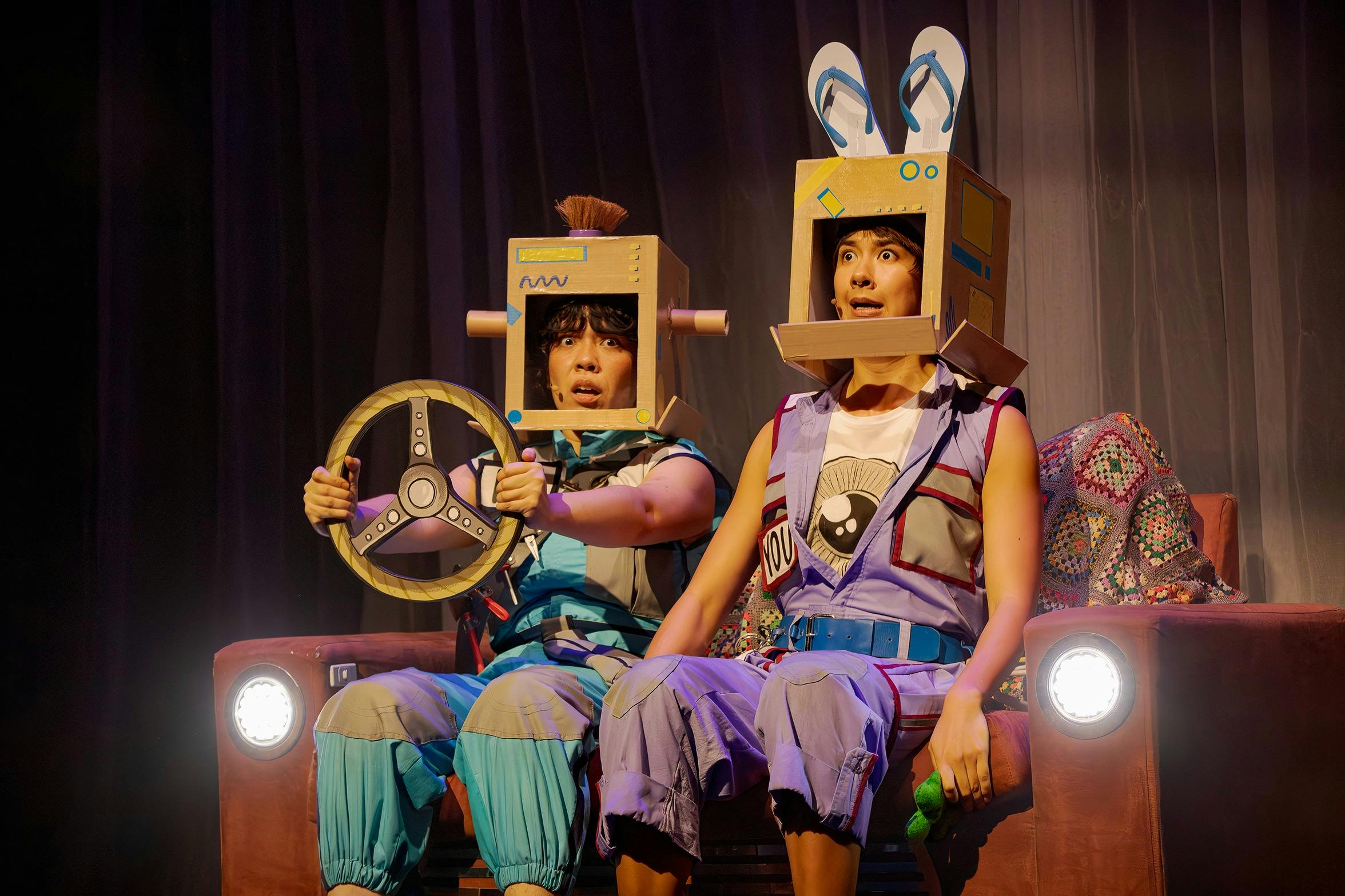 Production photo from YOU & ME and The Land of Lost Things