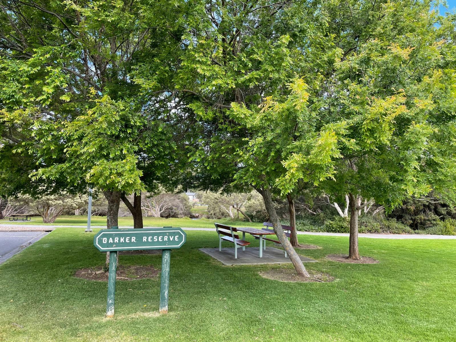 Barker Reserve