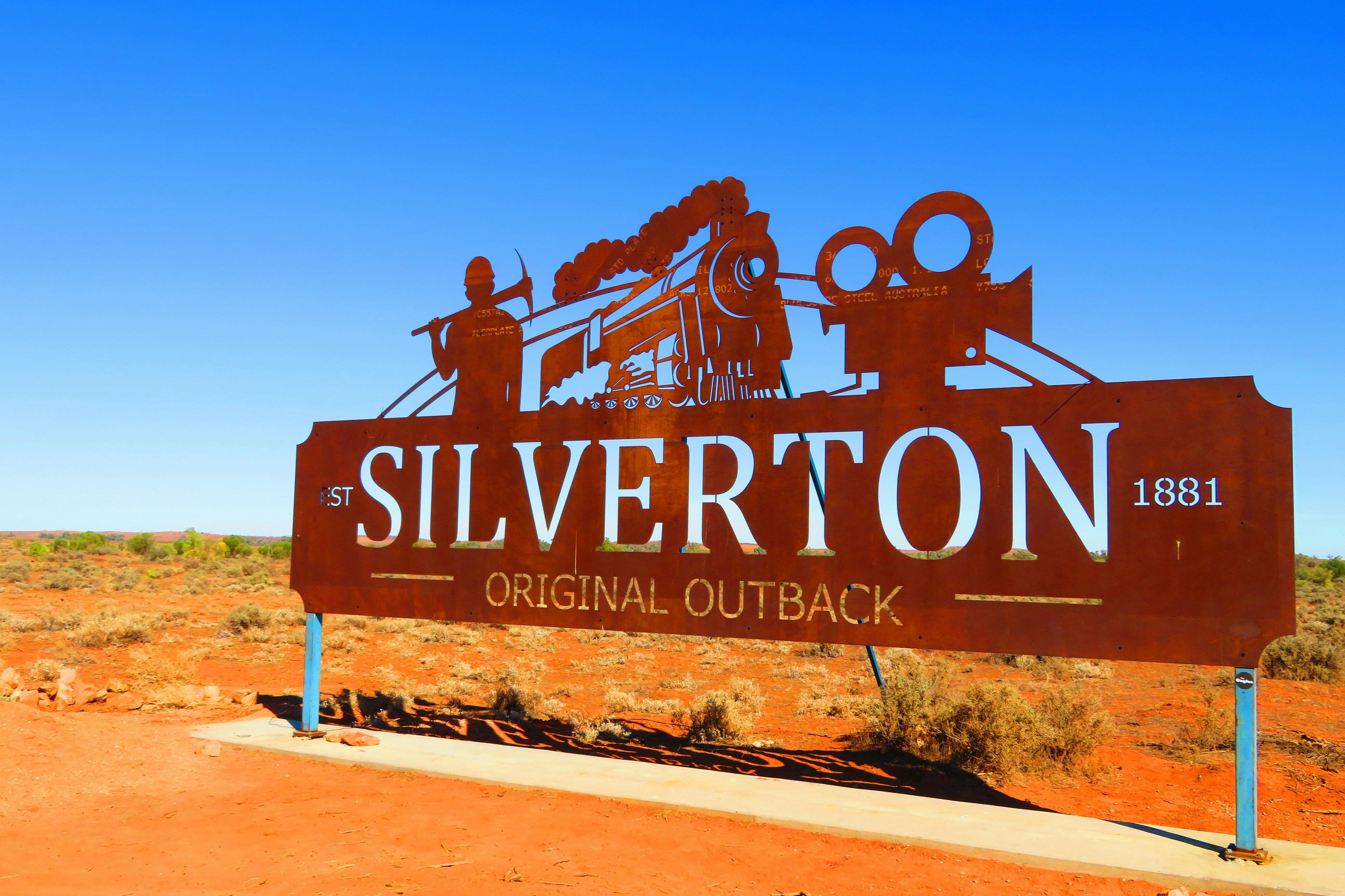 西爾弗頓歡迎標誌