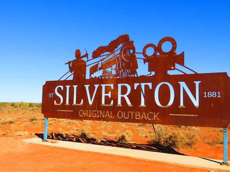 Silverton Welcome sign
