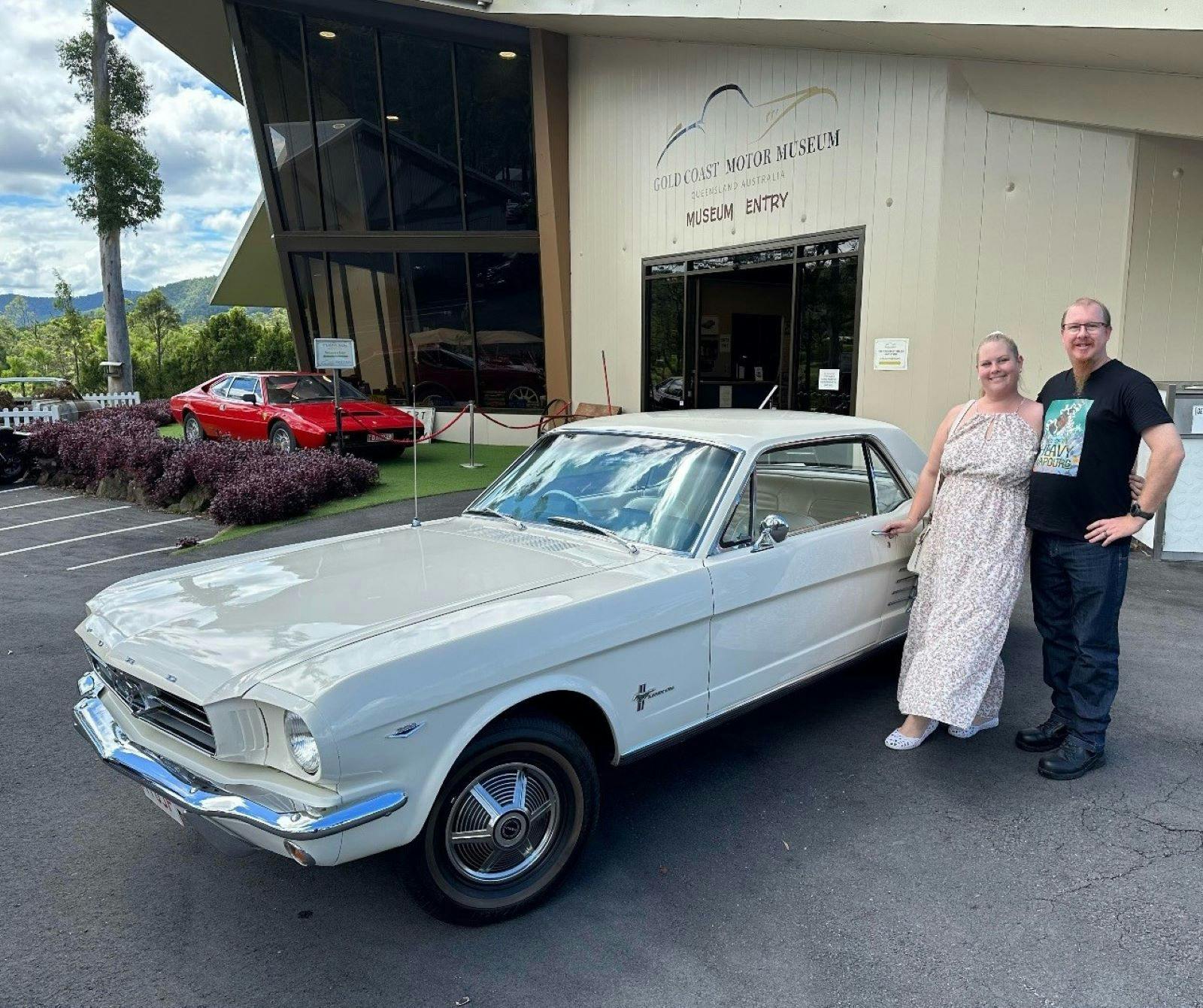 birthday cruise in classic car