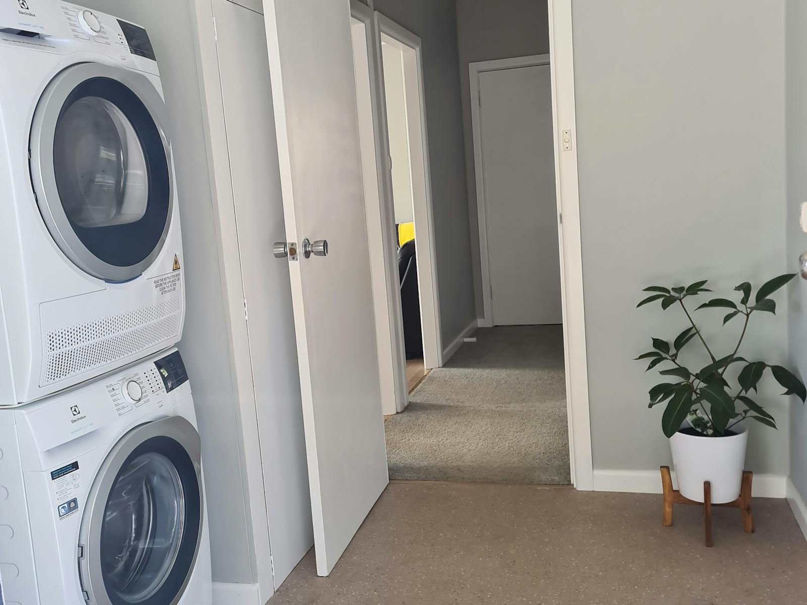Laundry facilities - washing machine and dryer. Clothes line also available