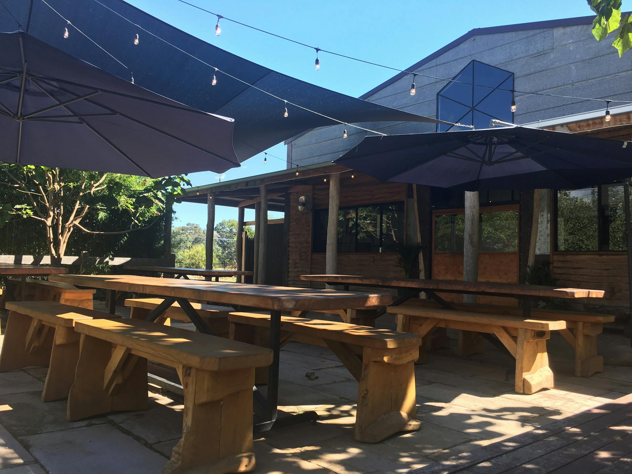 Mitta Mitta Brewing Co beer garden