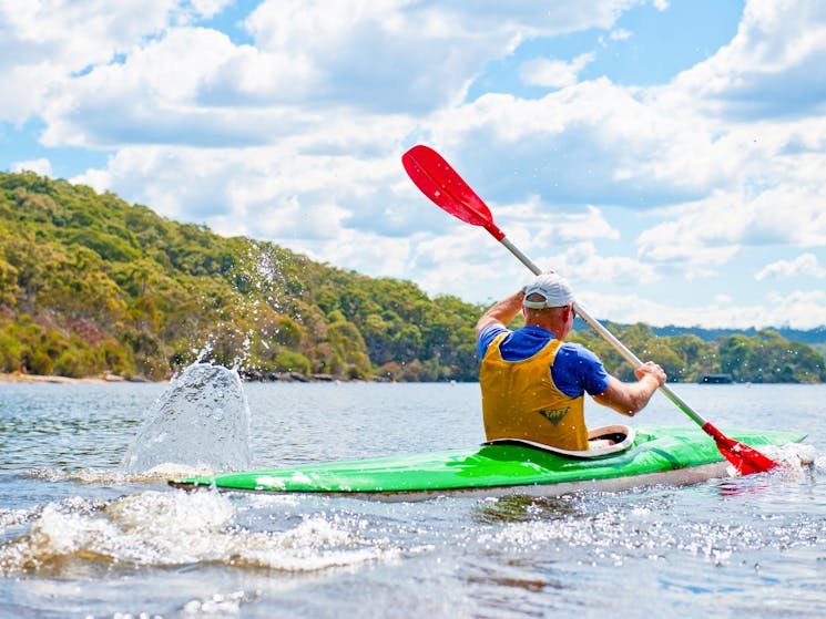 Kayaking Manly Dam