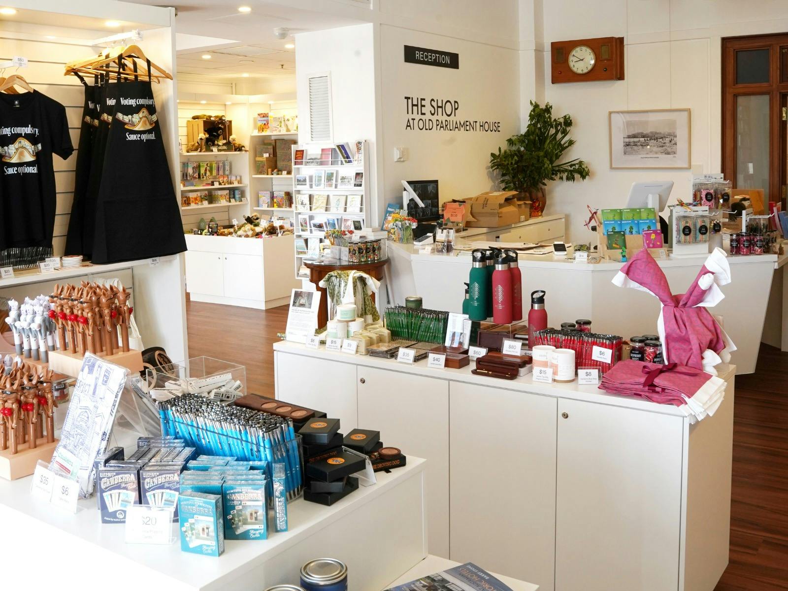 Visit The Shop at the Museum of Australian Democracy, Old Parliament House