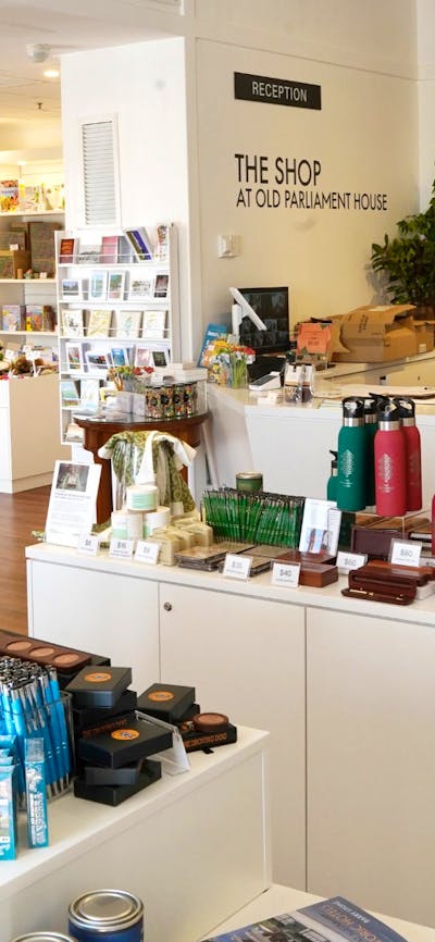 Visit The Shop at the Museum of Australian Democracy, Old Parliament House