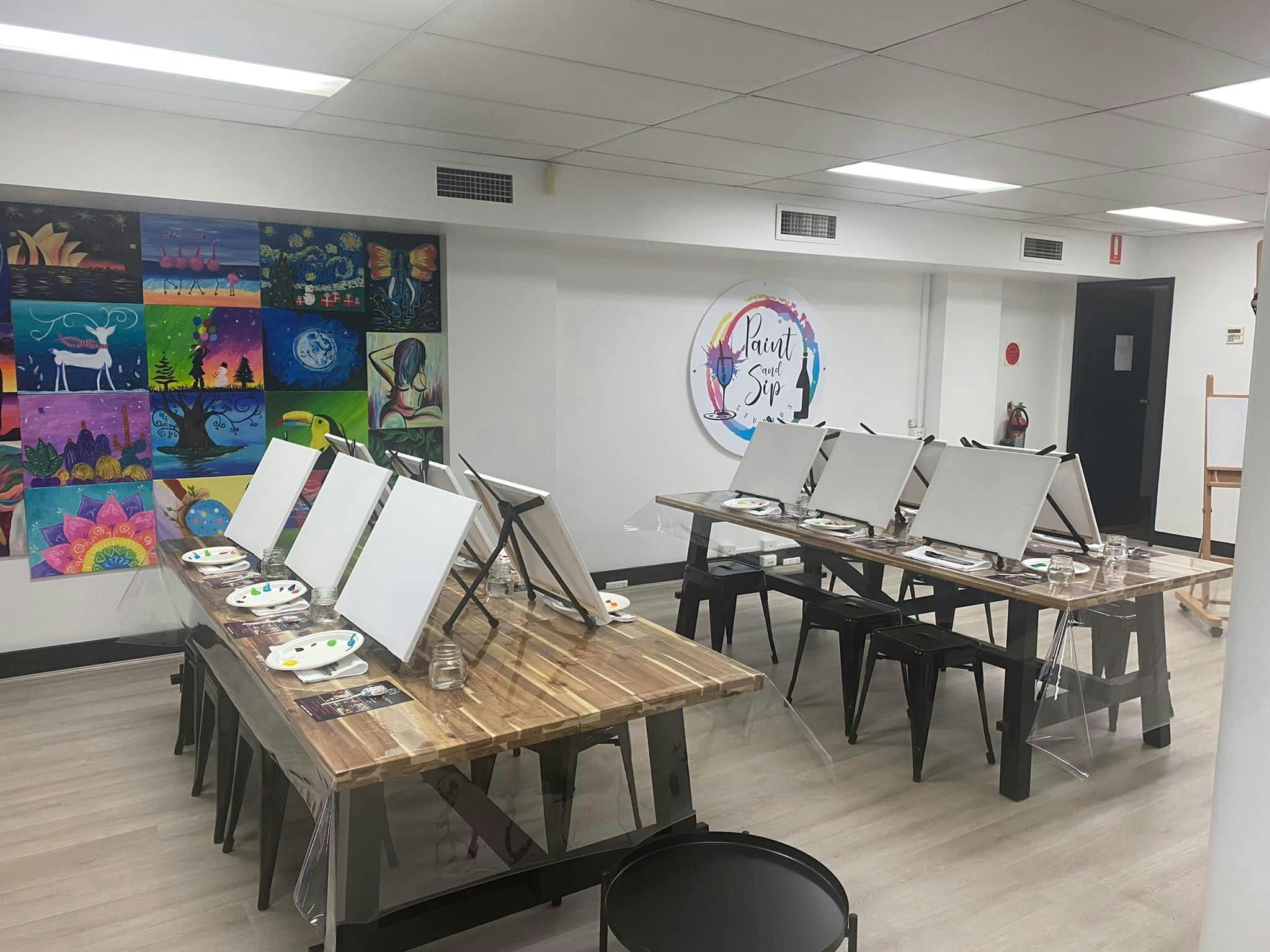 Paint and Sip Experience Liverpool Sydney, Australia Official