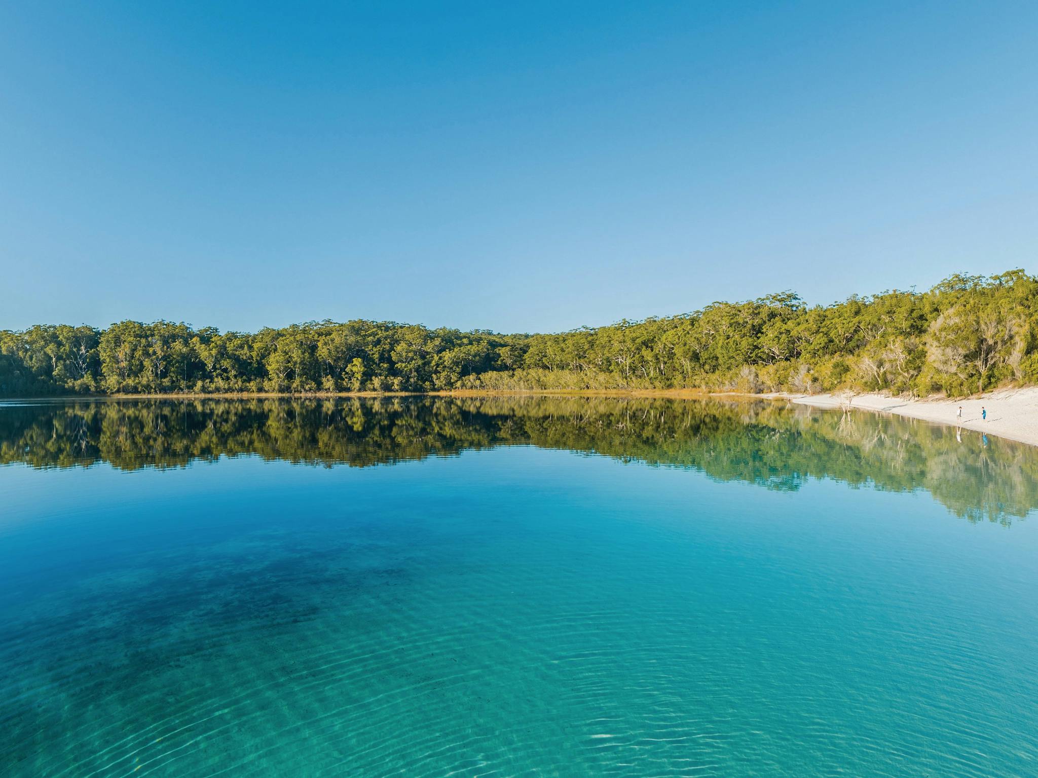 Lake McKenzie, Fraser Island. Lake McKenzie, Fraser Island.