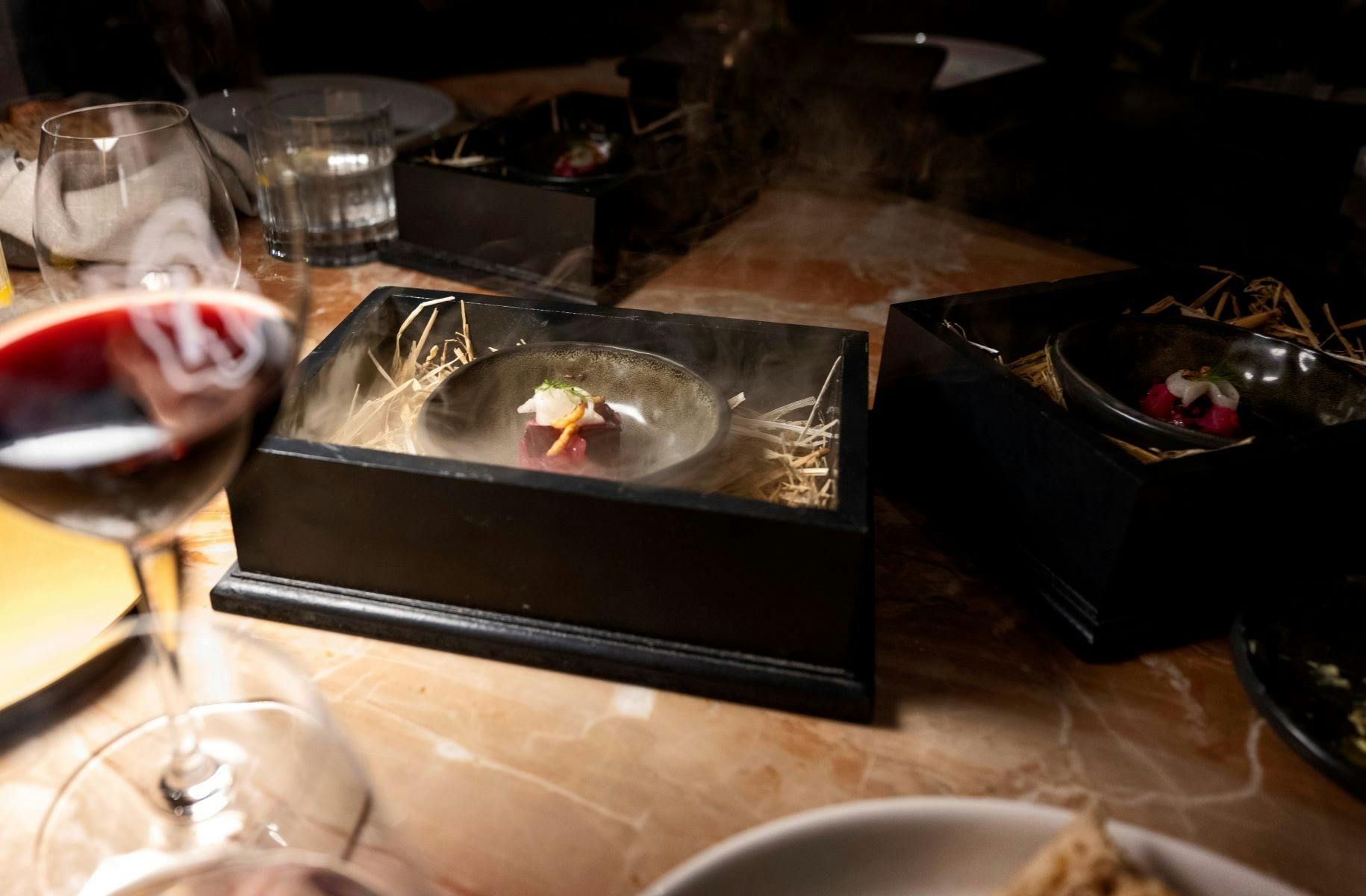 Mystery box at Luma