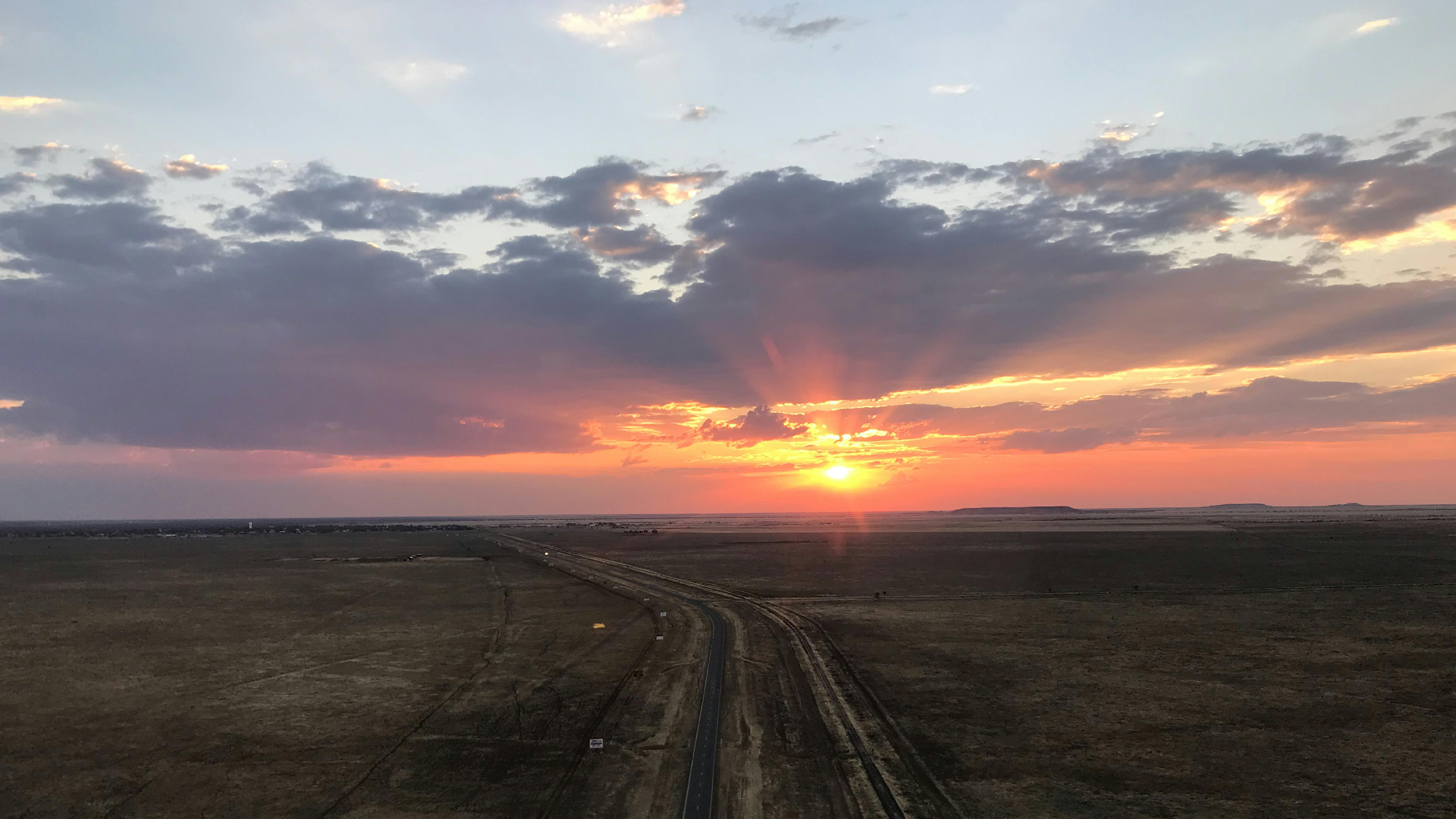Sunset Scenic Flight, Winton