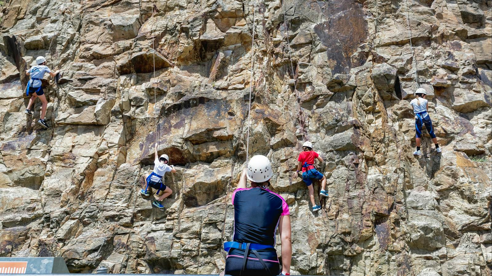 Rock Climbing at Riverlife