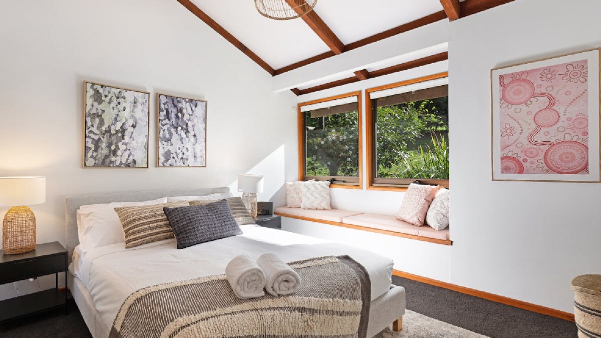 Master bedroom with ensuite