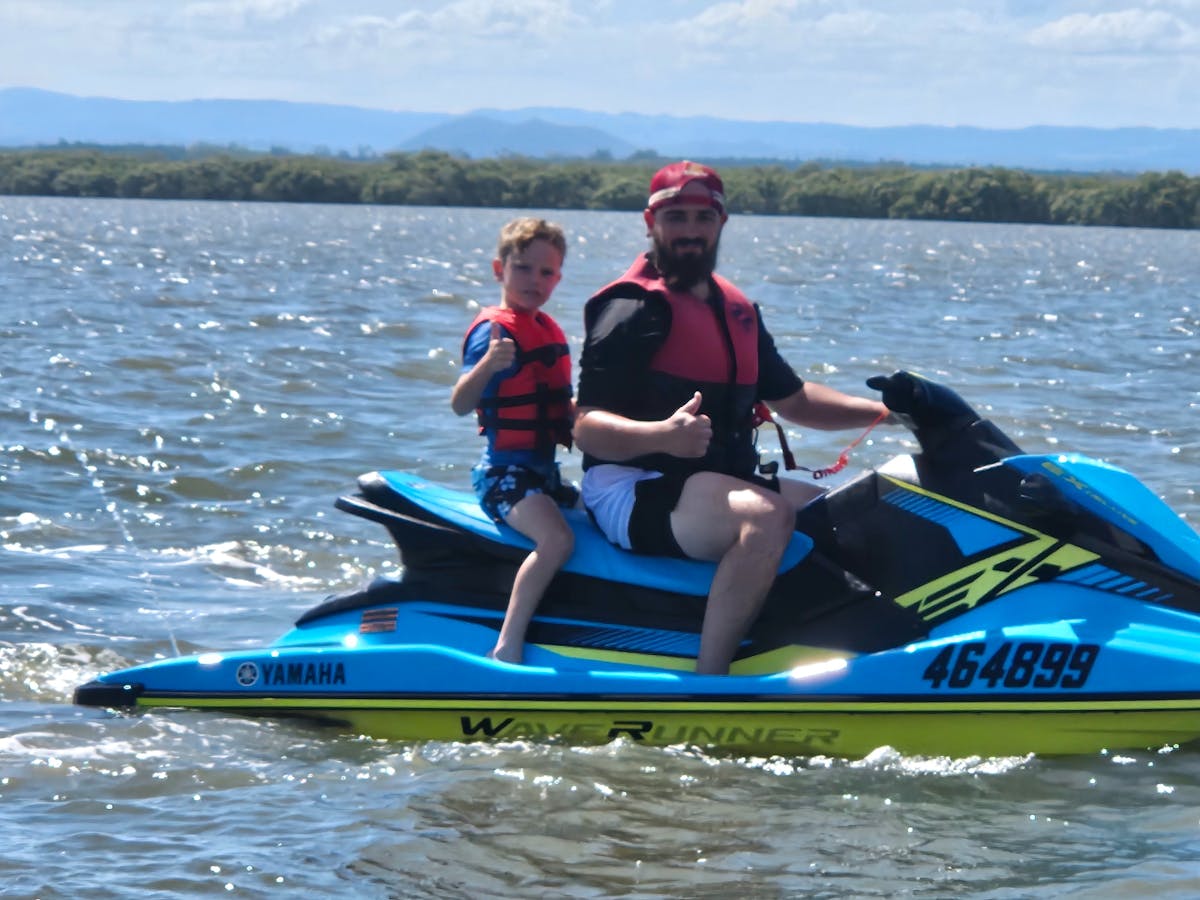 Dad and son