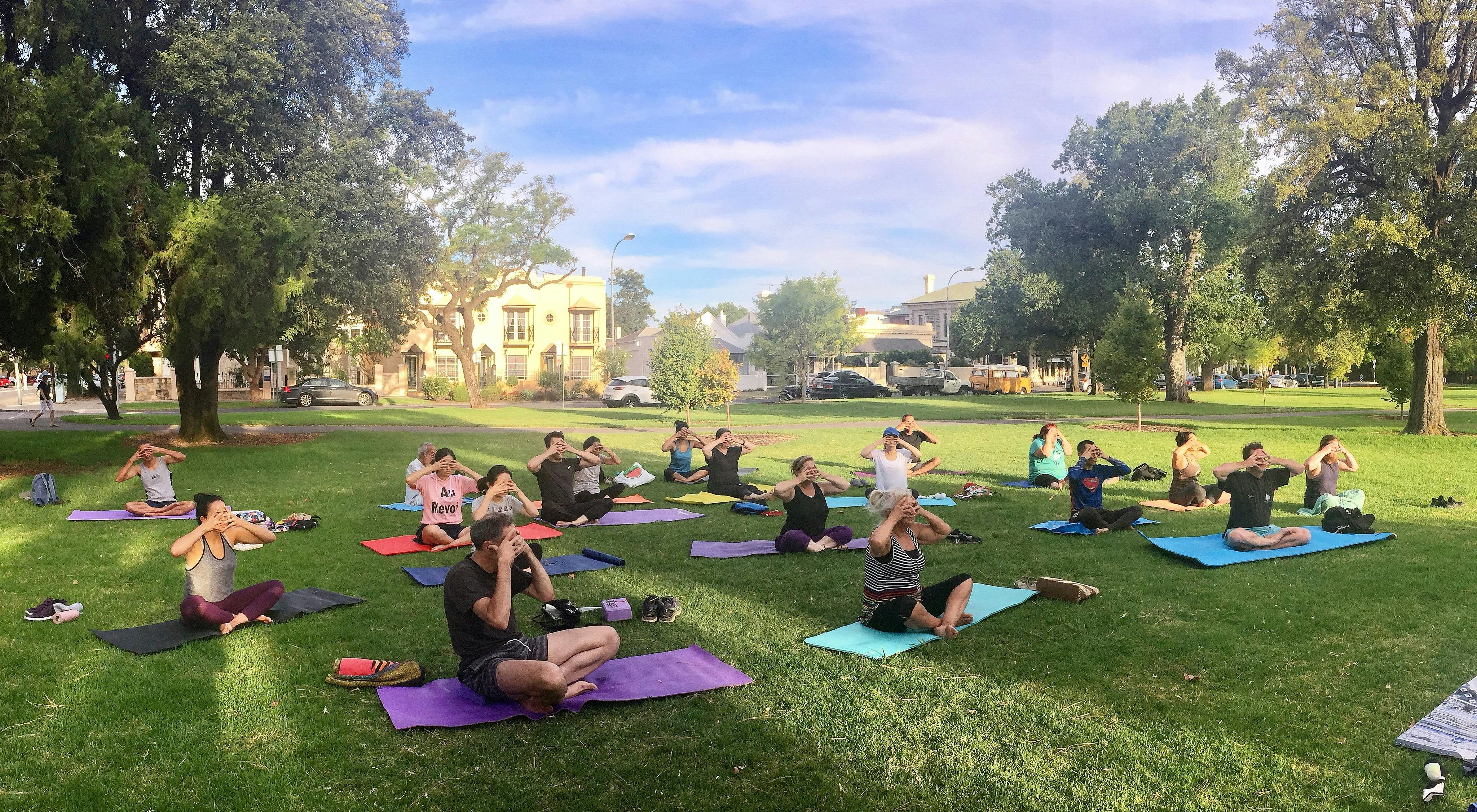 Yoga at Wellington Square
