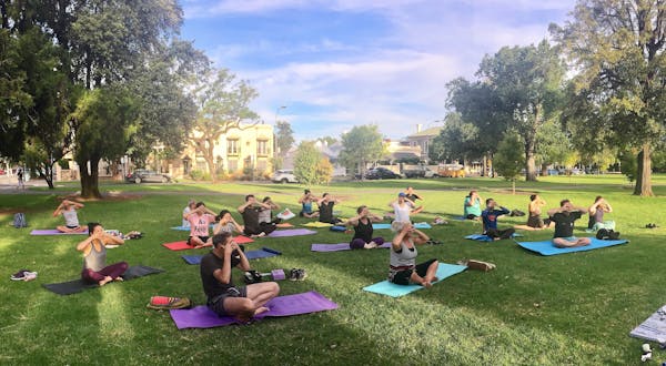 Yoga at Wellington Square