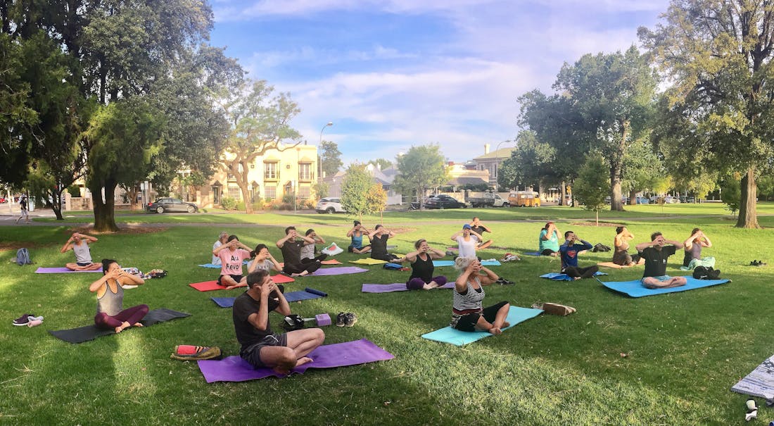 Yoga at Wellington Square Adelaide, Event South Australia