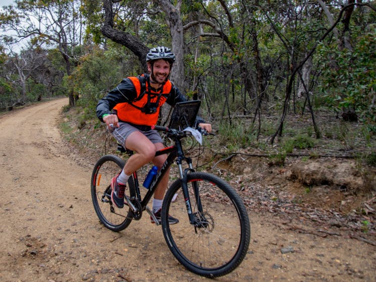 mountain biker