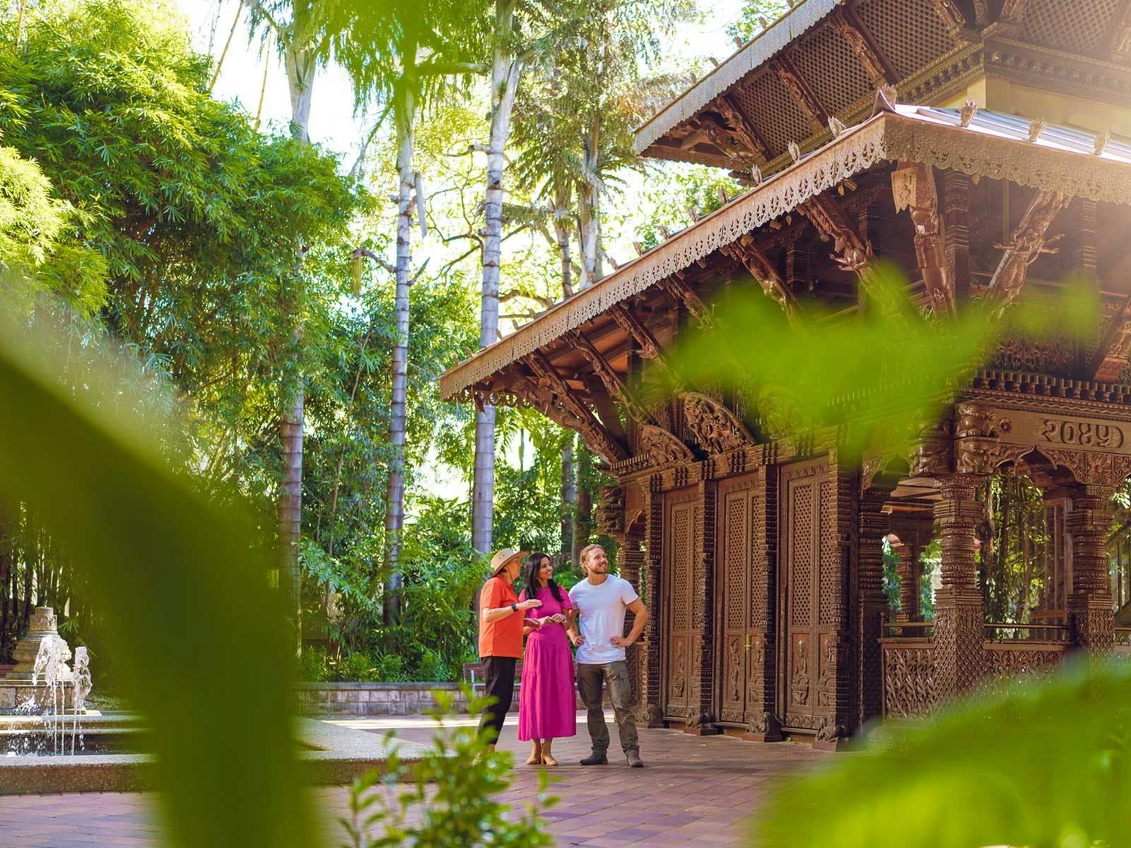 Guided Tour South Bank Parklands Nepalese Pagoda