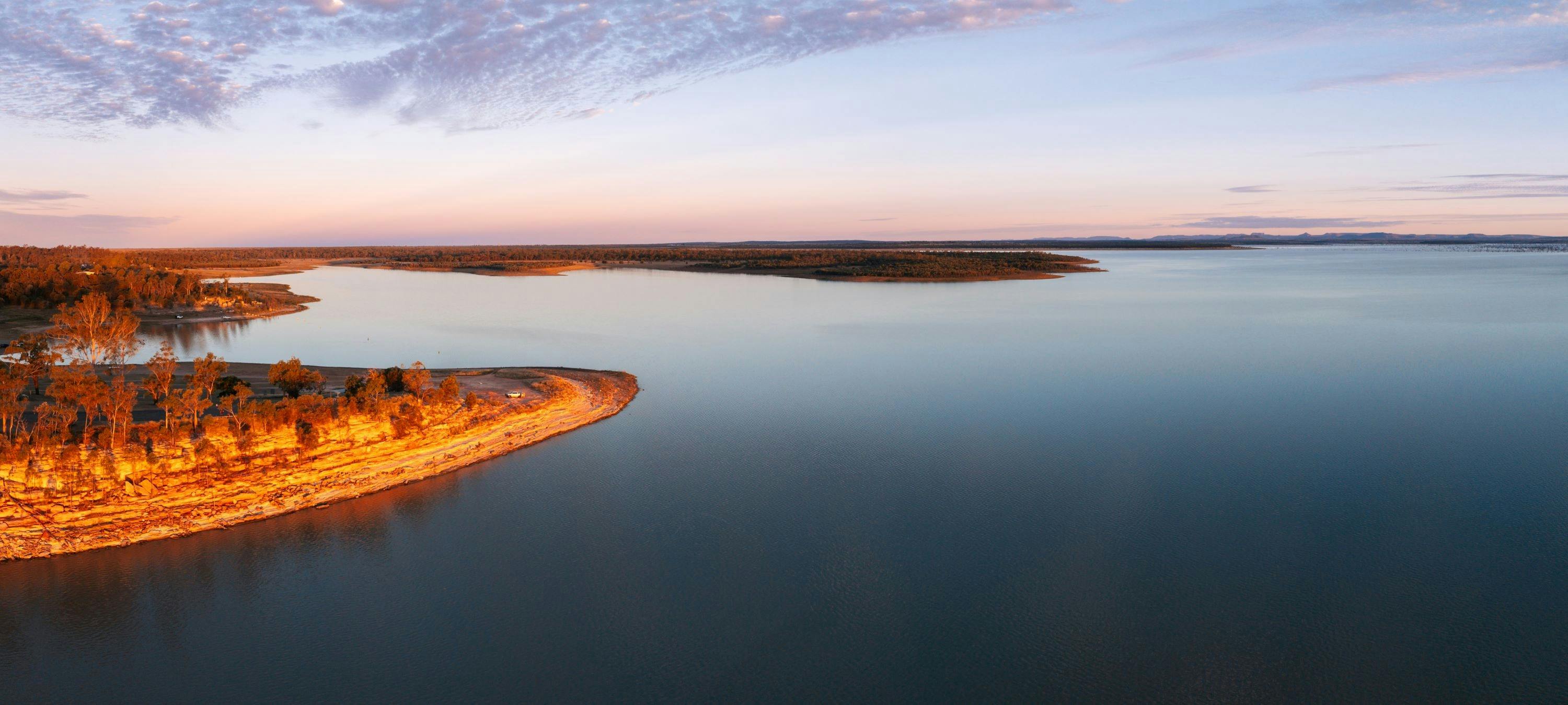 Sunset at Lake Maraboon