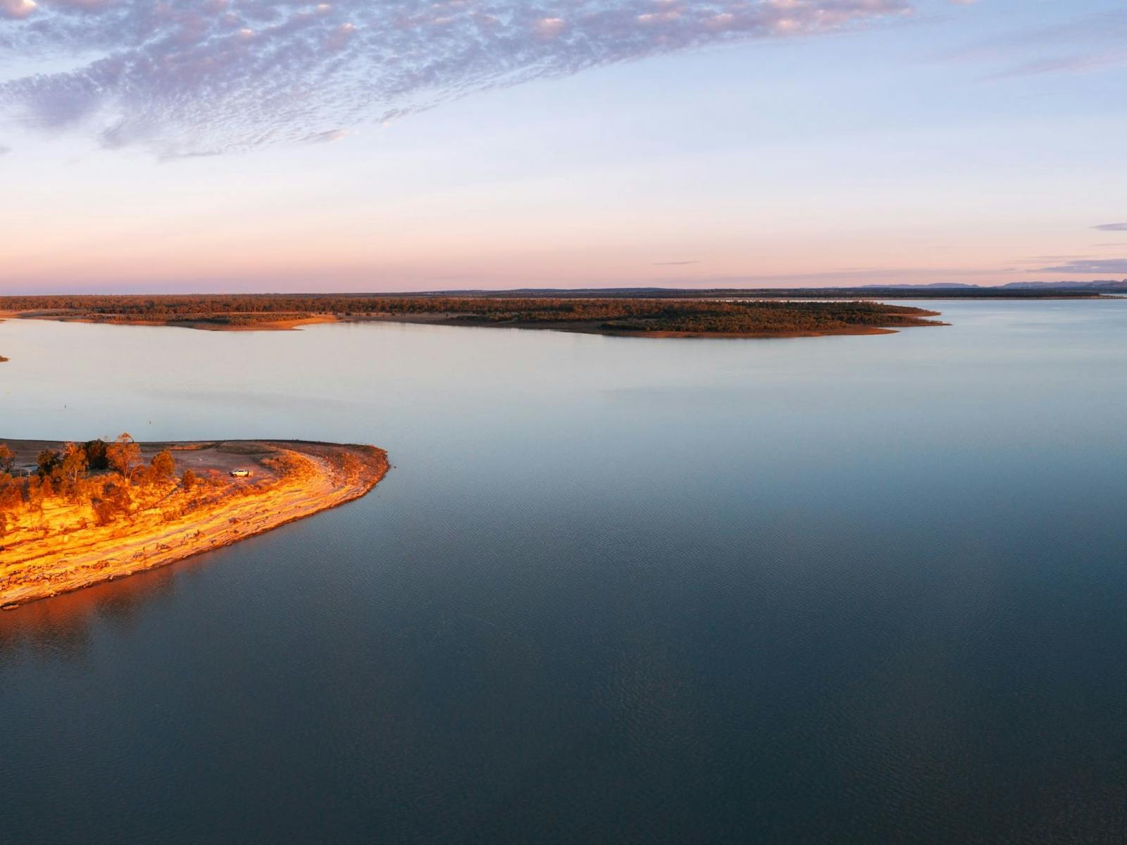 Sunset at Lake Maraboon