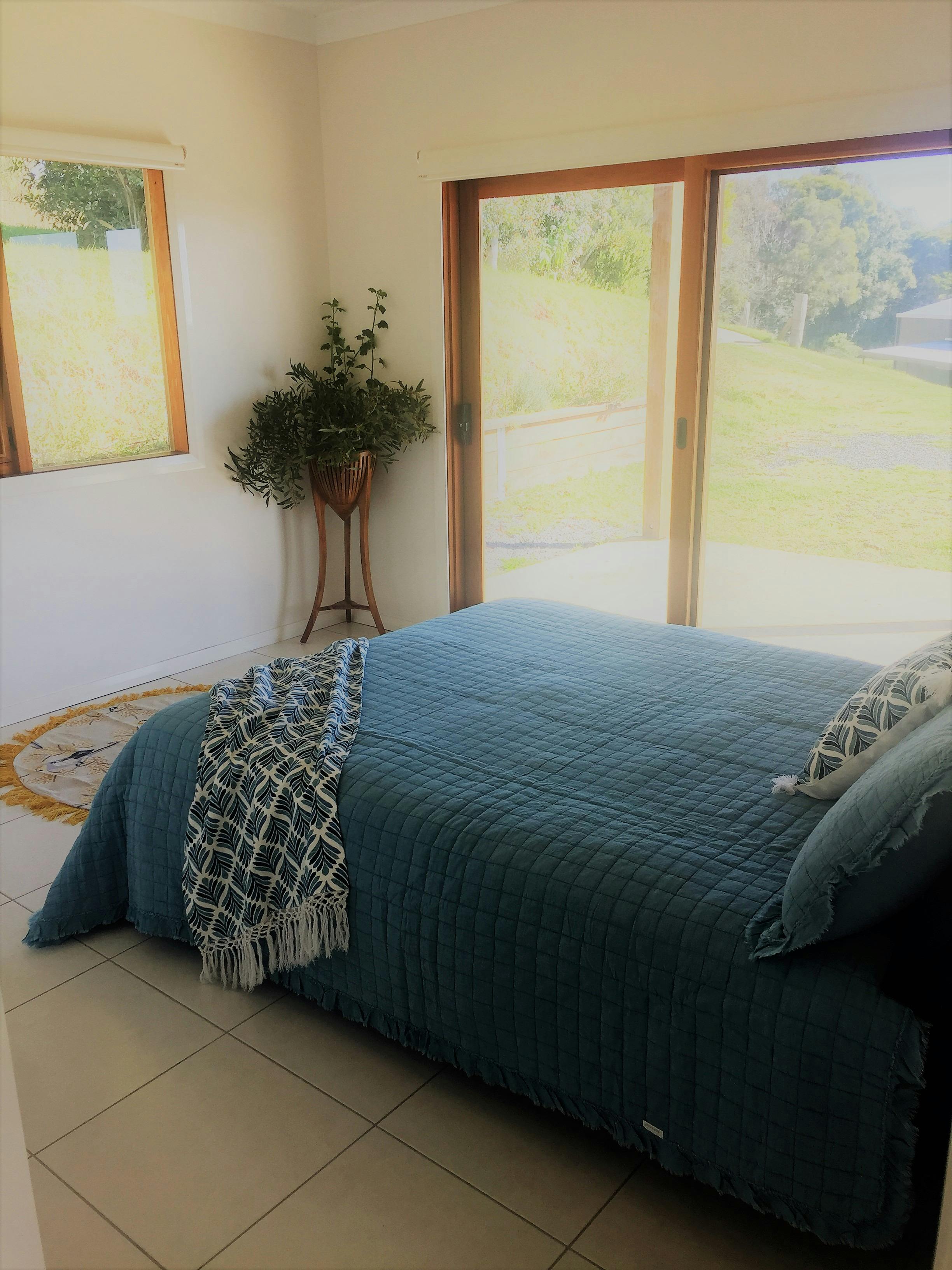Second bedroom with views over the garden