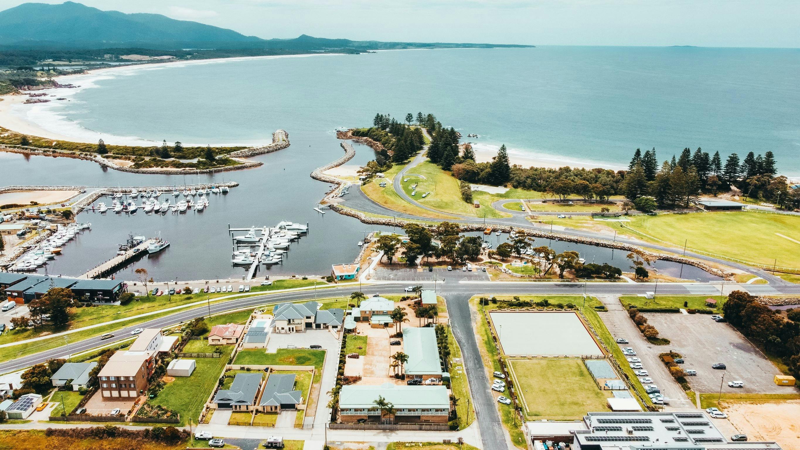 The pristine waters of the Sapphire Coast