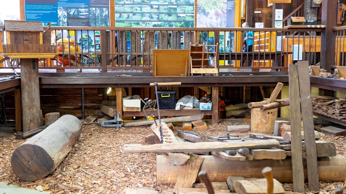 Woodworks Museum Inside