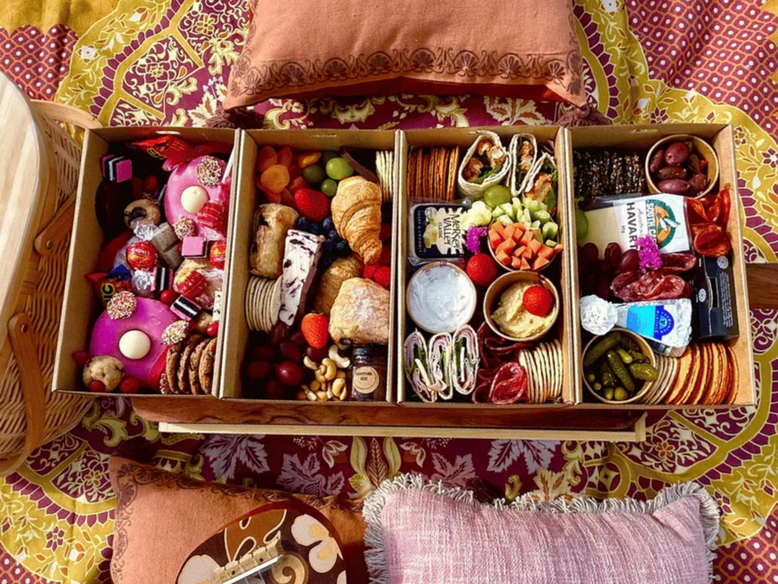 Pedals and Picnics Grazing boxes