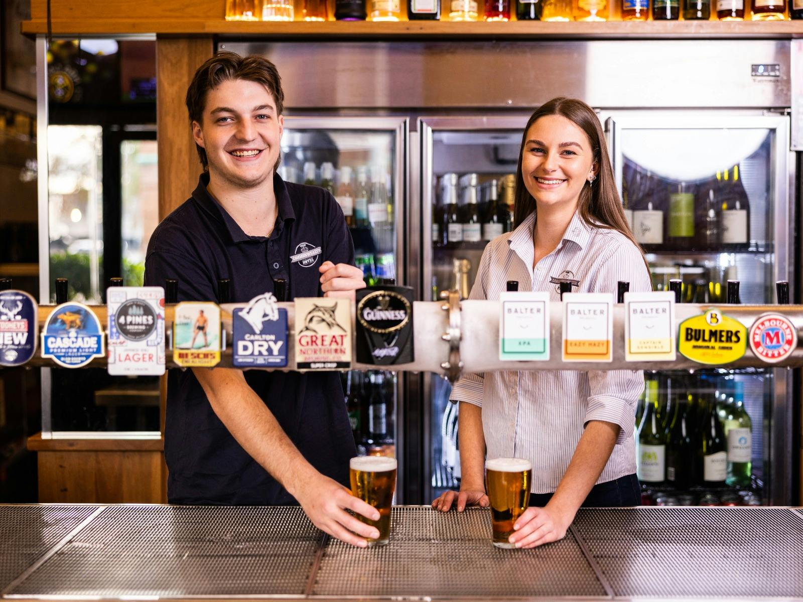 Draught Beers on Tap