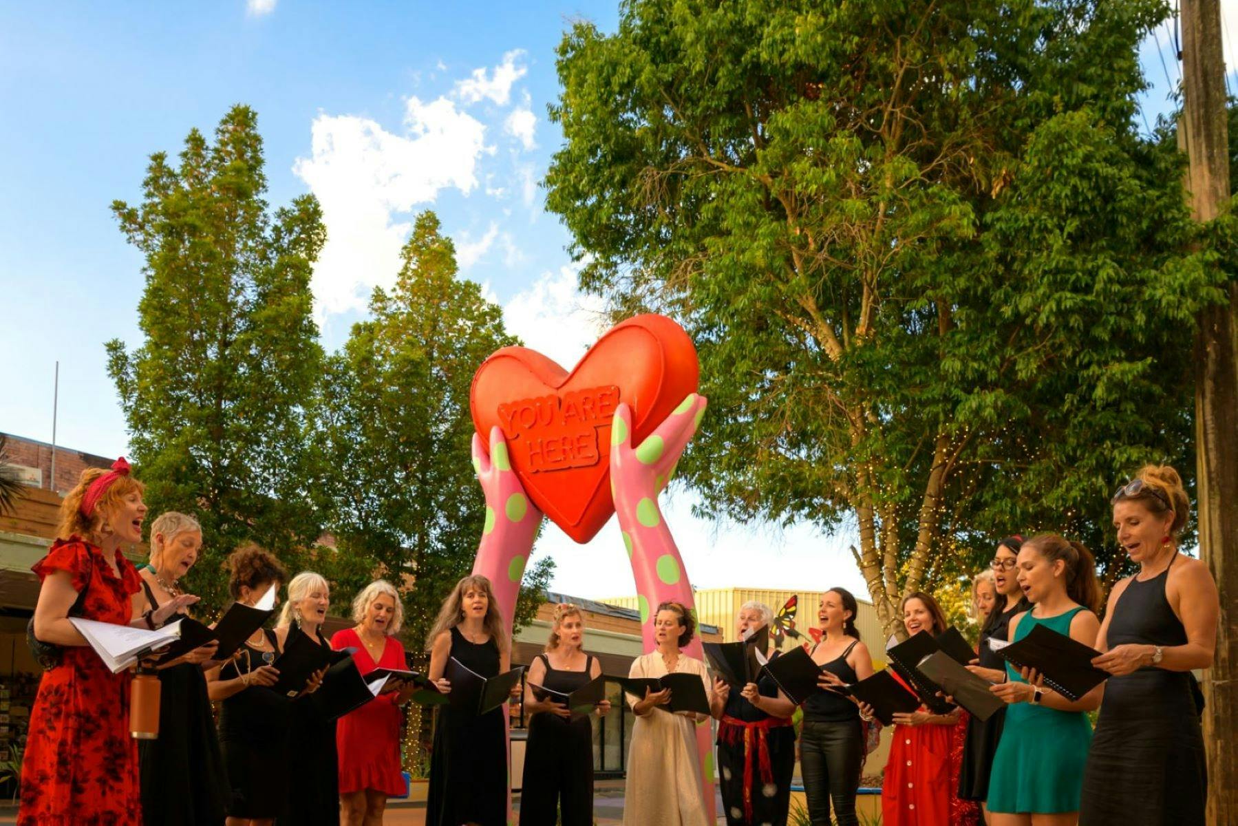Christmas Belles Roving Choir